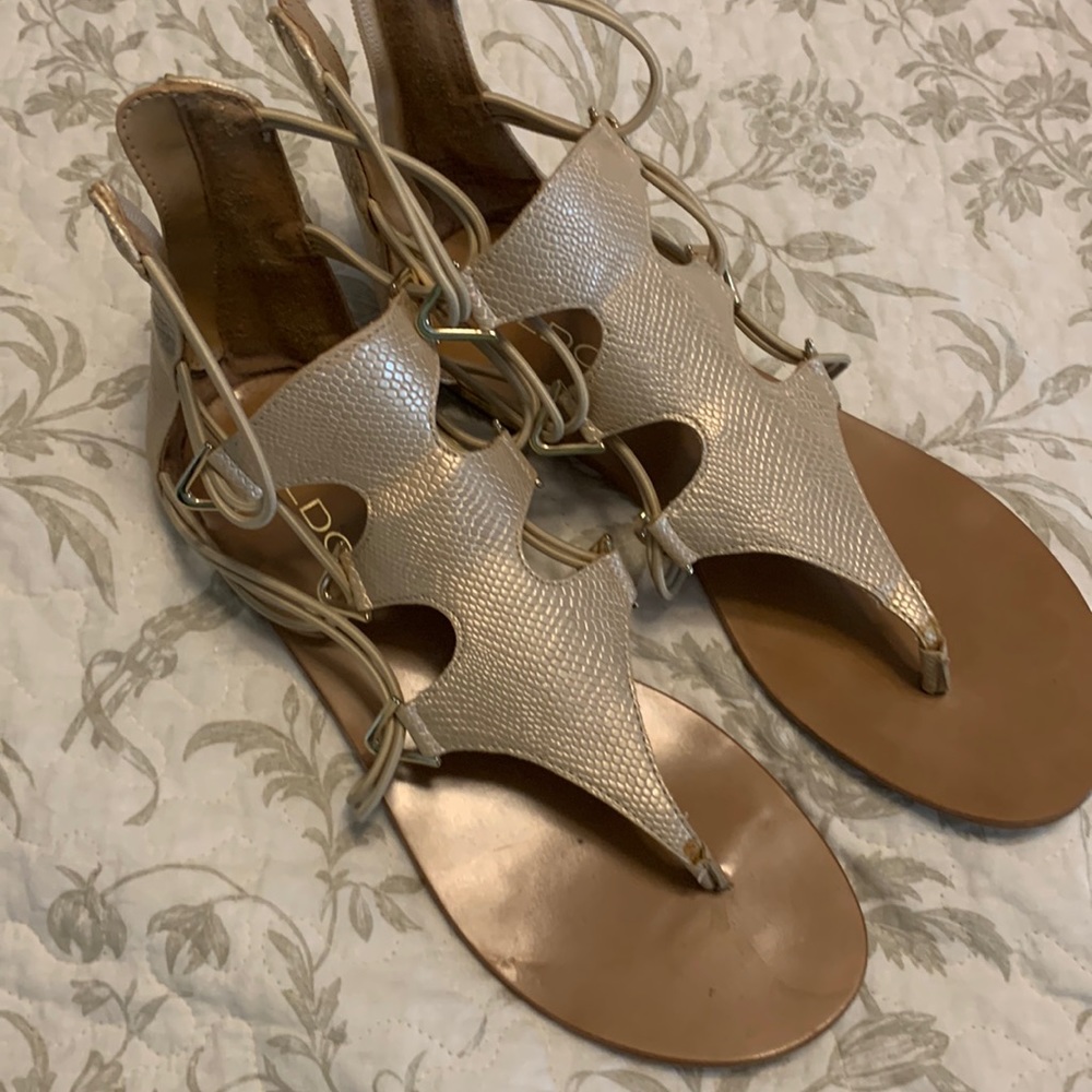 Gold Sandals